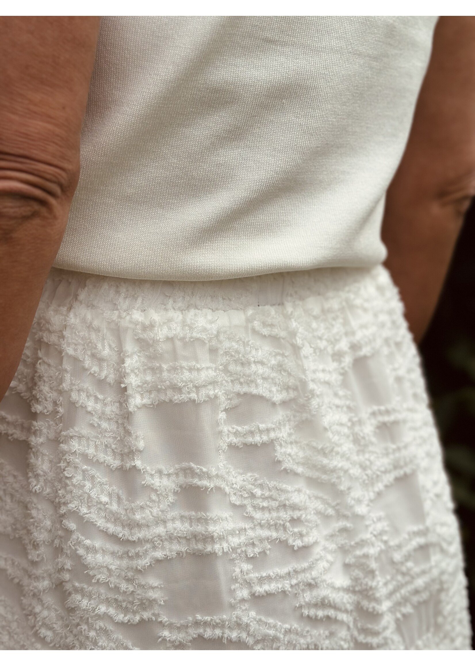 Smashed Lemon Smashed Lemon Yolanda long skirt white