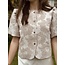 Elvira Elvira Lea top beige flower print