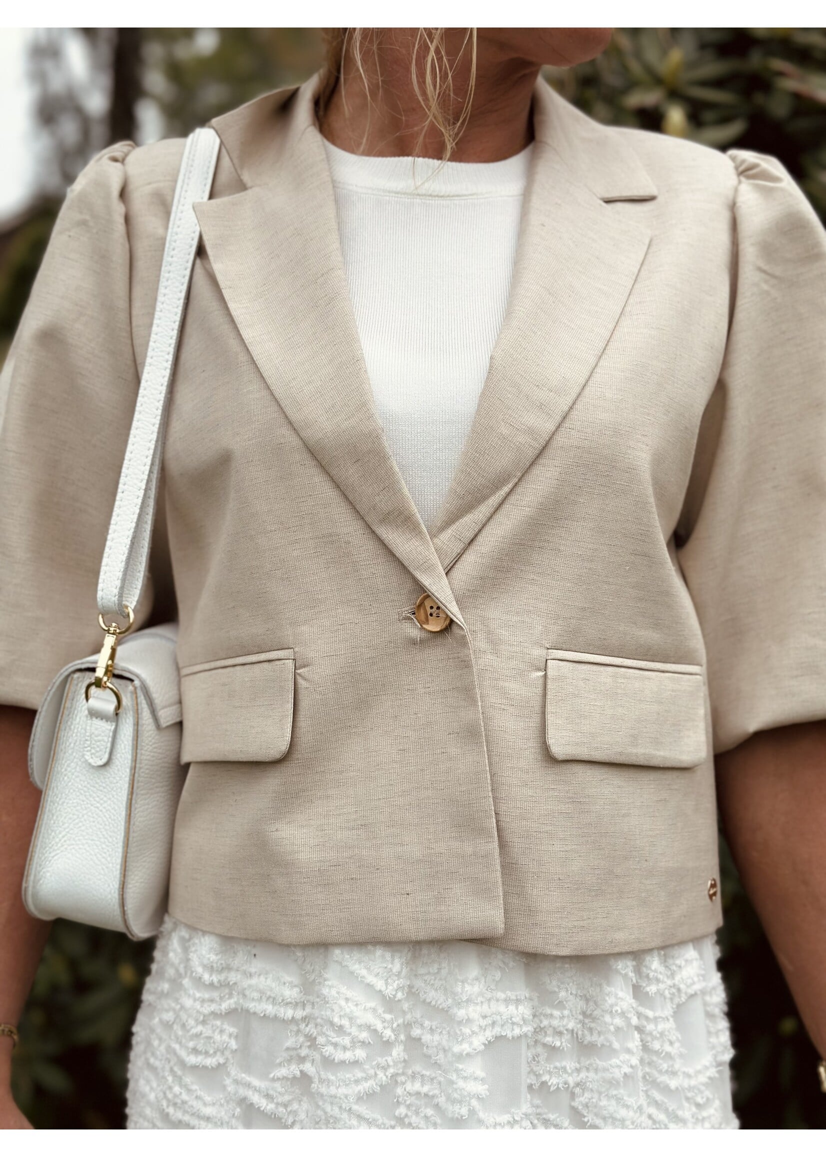 Elvira Elvira Yara blazer sand beige
