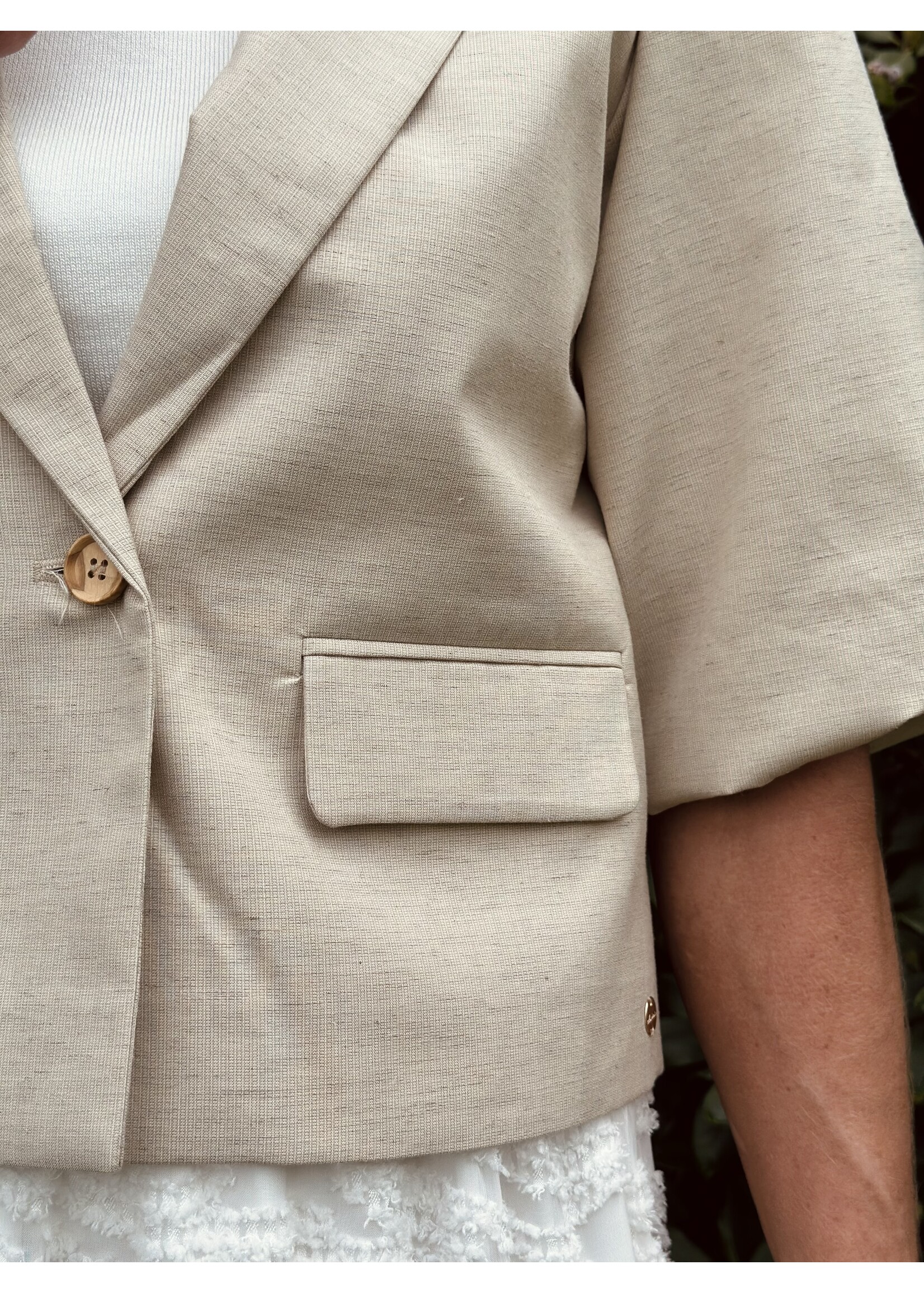 Elvira Elvira Yara blazer sand beige