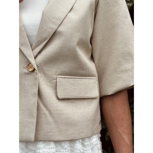 Elvira Elvira Yara blazer sand beige