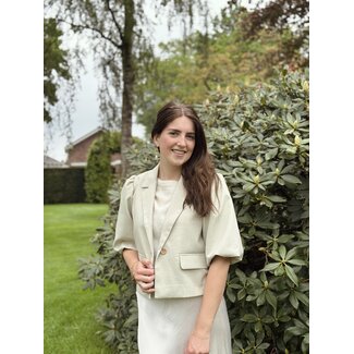 Elvira Yara blazer green