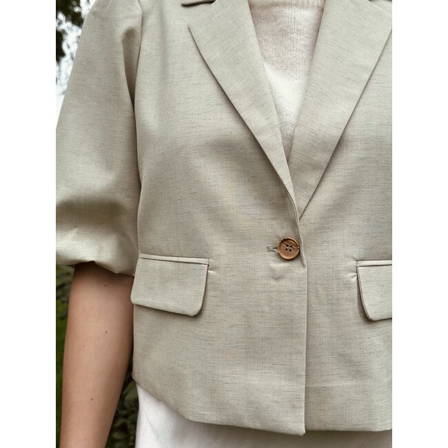Elvira Yara blazer green