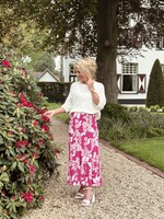 Ze-Ze Ze-Ze Finja skirt pink/white print