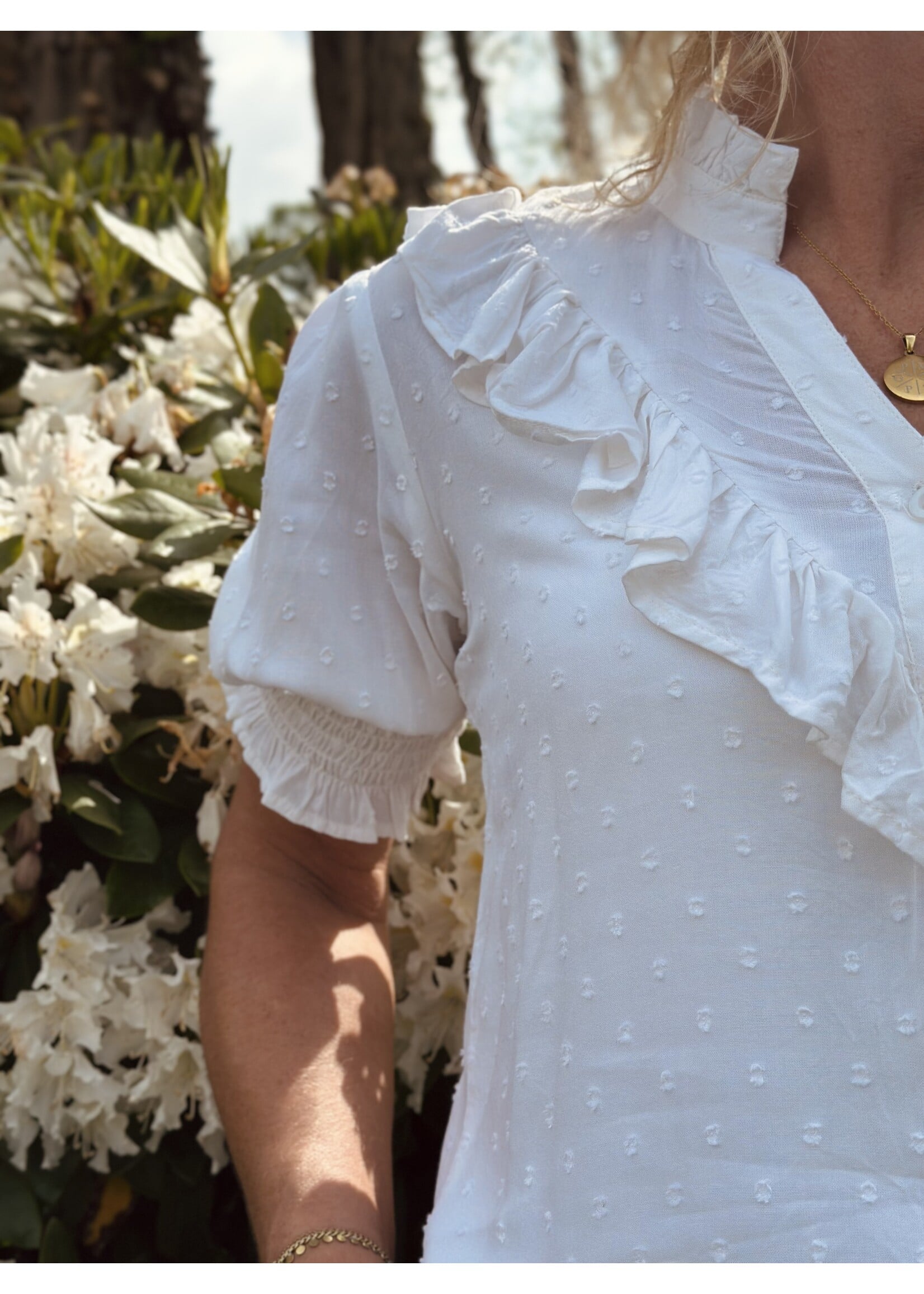 Ze-Ze Ze-Ze Franca top offwhite