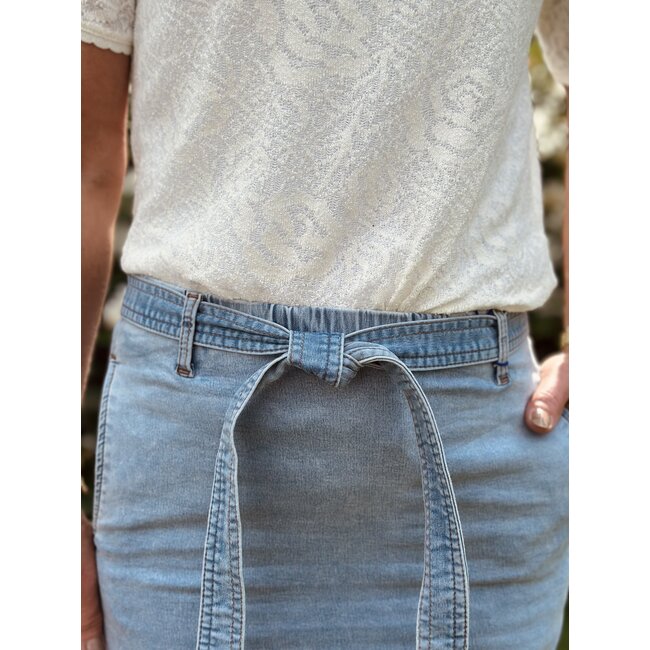 Ze-Ze Ze-Ze Amberly denim skirt blue