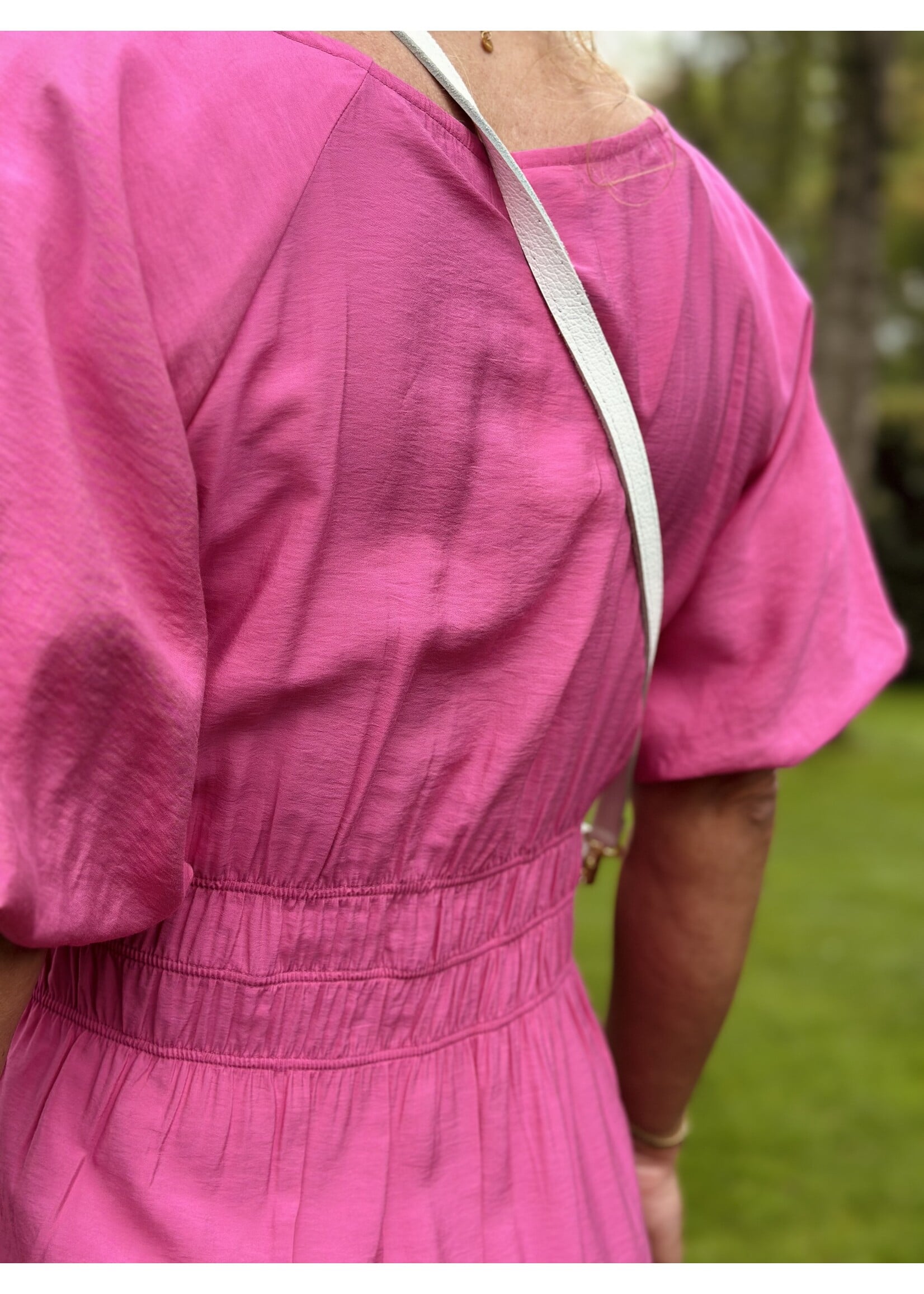 Ze-Ze Ze-Ze Fenja long dress pink