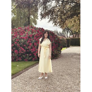 Liana long dress yellow