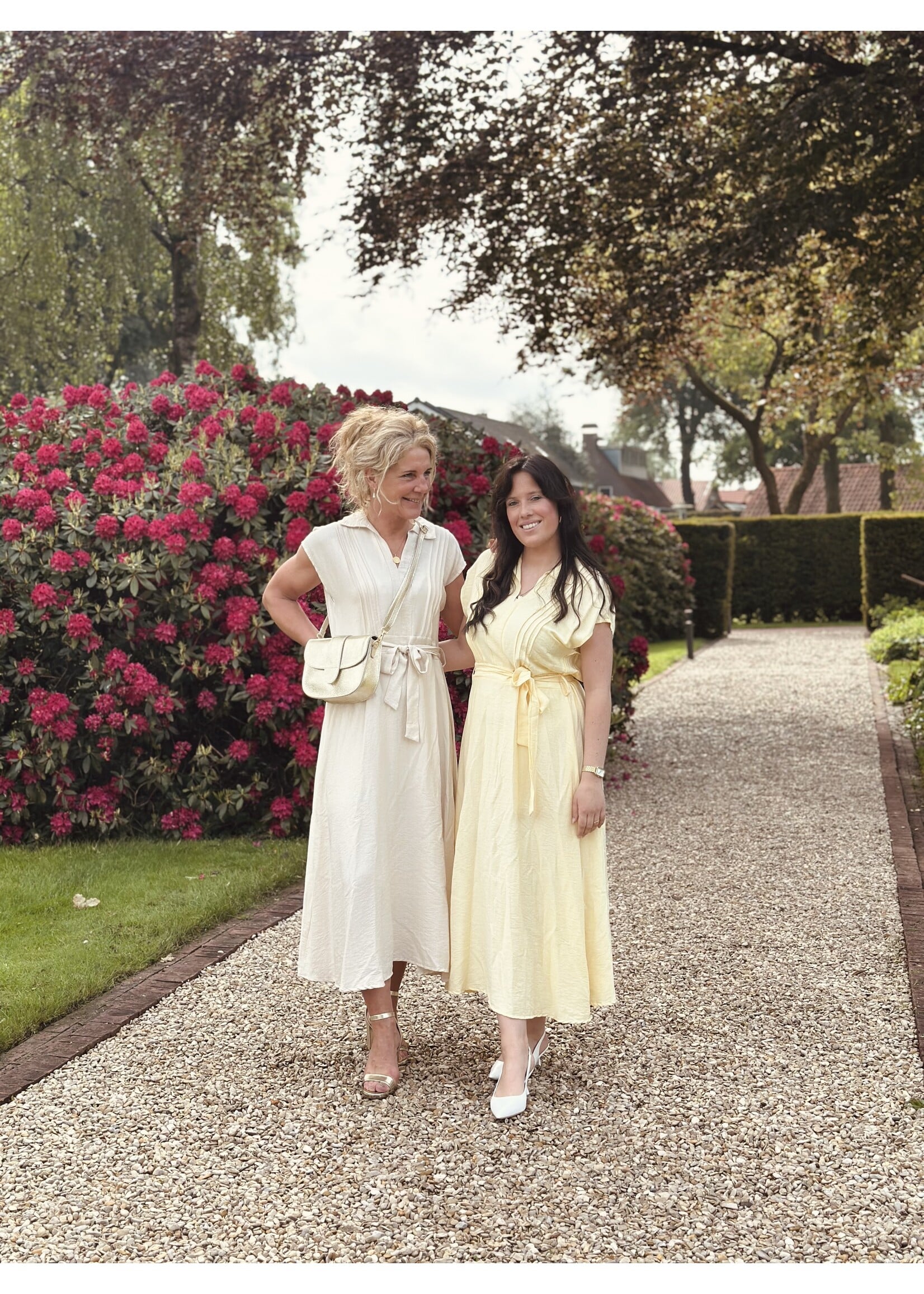 Liana long dress yellow