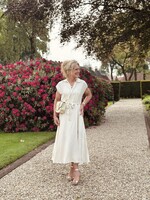 Liana long dress beige