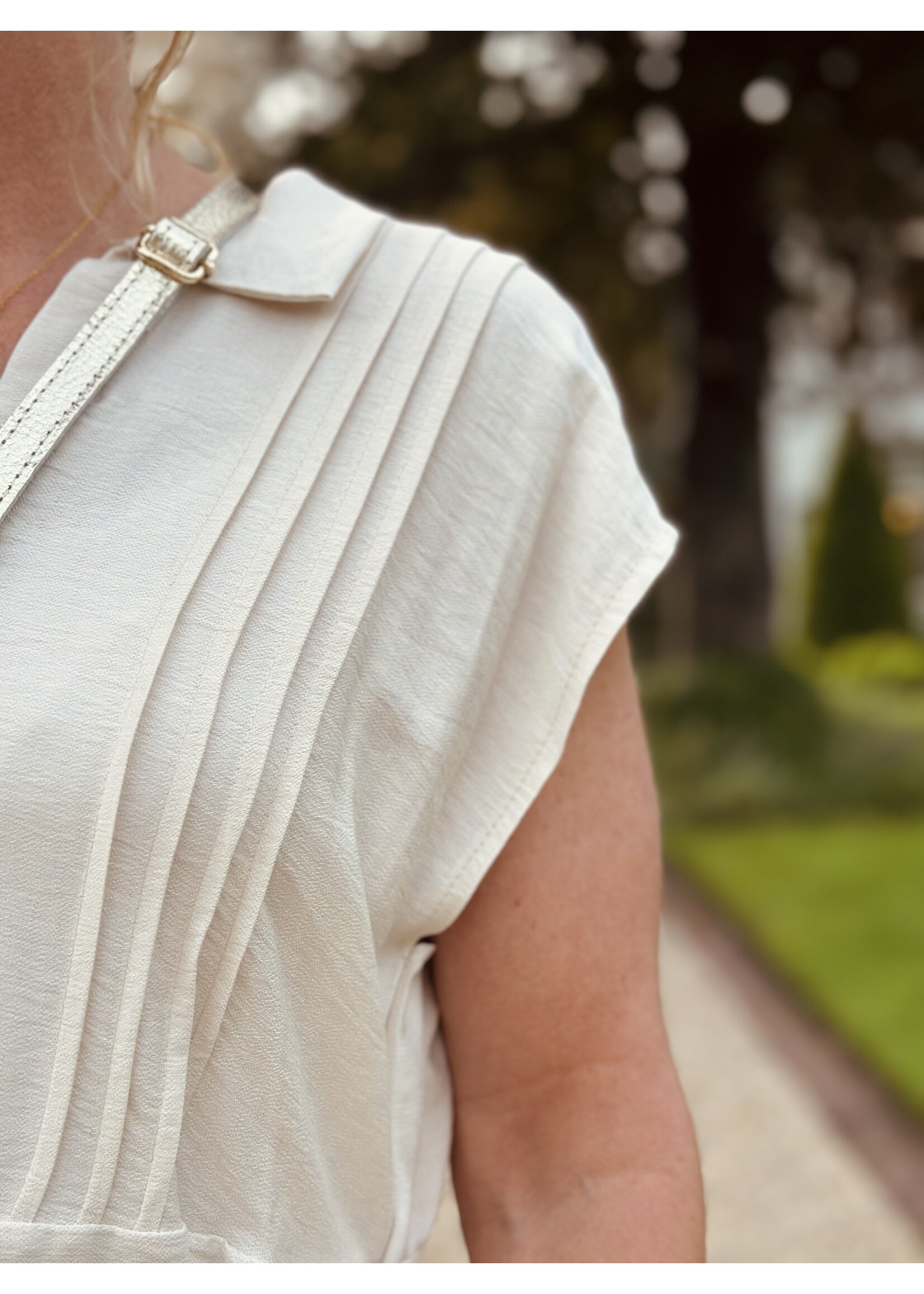 Liana long dress beige