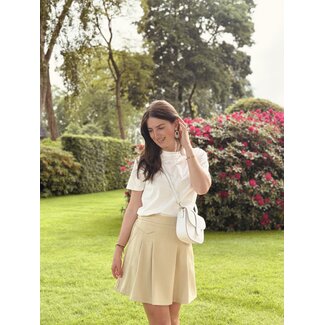 Roanna skirt plissé  pistache green