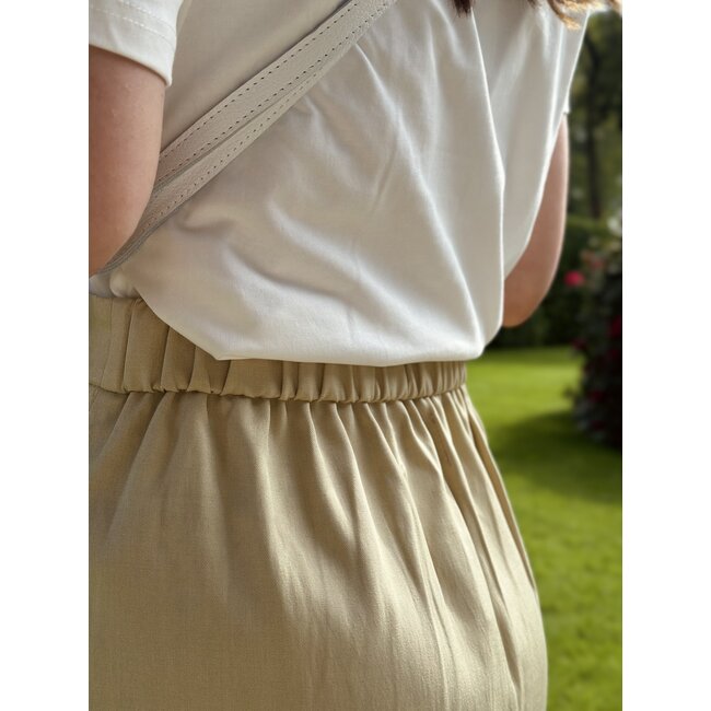 Roanna skirt plissé  pistache green