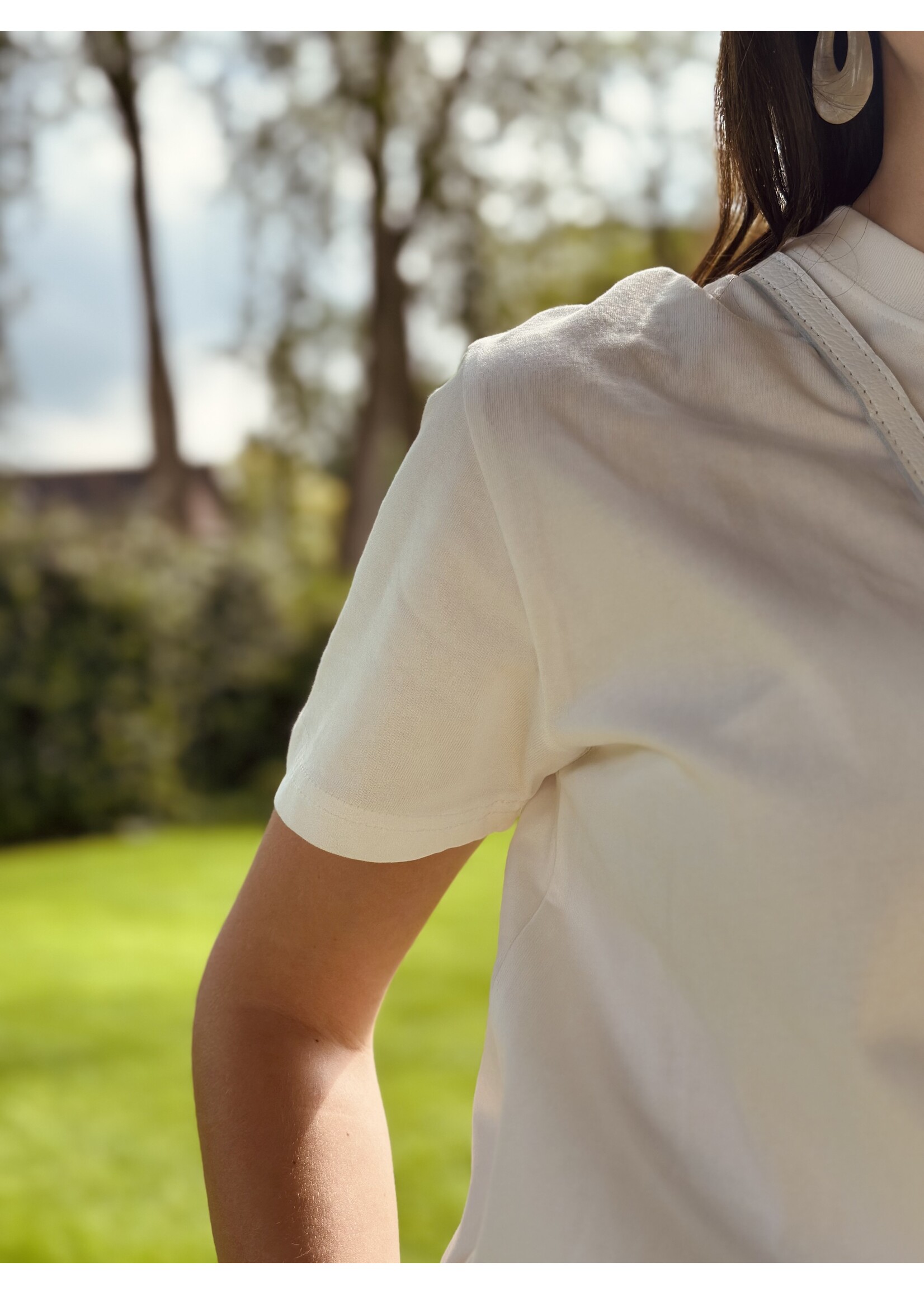 Nena basic T-shirt white One Size