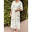 Smashed Lemon Smashed Lemon Leontien long dress green print