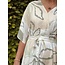 Smashed Lemon Smashed Lemon Leontien long dress green print