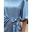 Jolanda satin dress light blue
