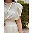 Simone broderie dress offwhite