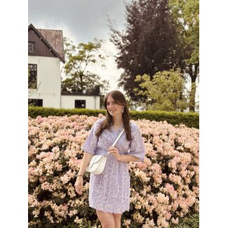 Renske dress feather purple