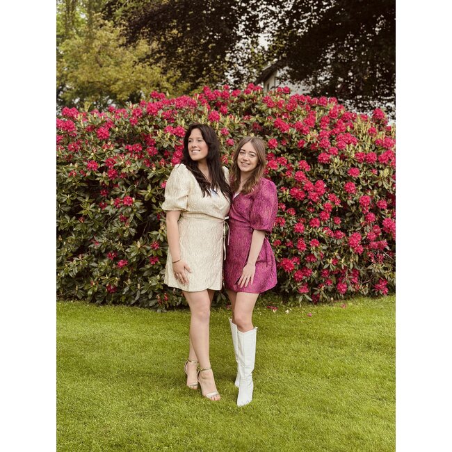 Lofty Manner Lofty Manner Maureen dress fuchsia