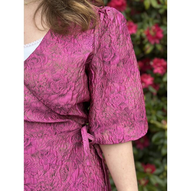Lofty Manner Lofty Manner Maureen dress fuchsia