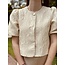 Lofty Manner Lofty Manner Gianna top beige glitter