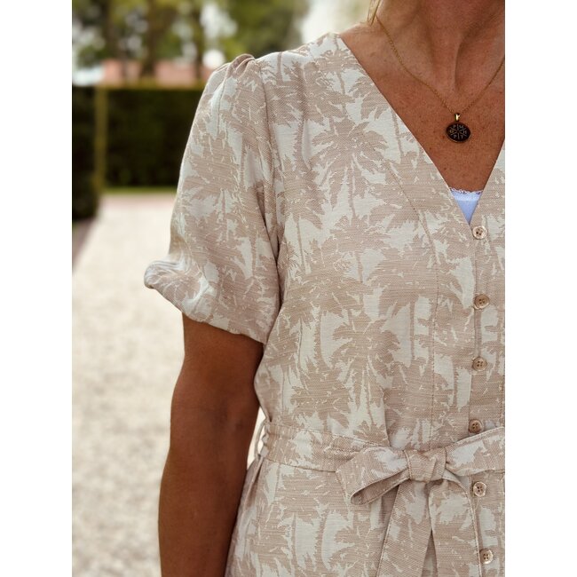 Elvira Elvira Soleo dress beige print