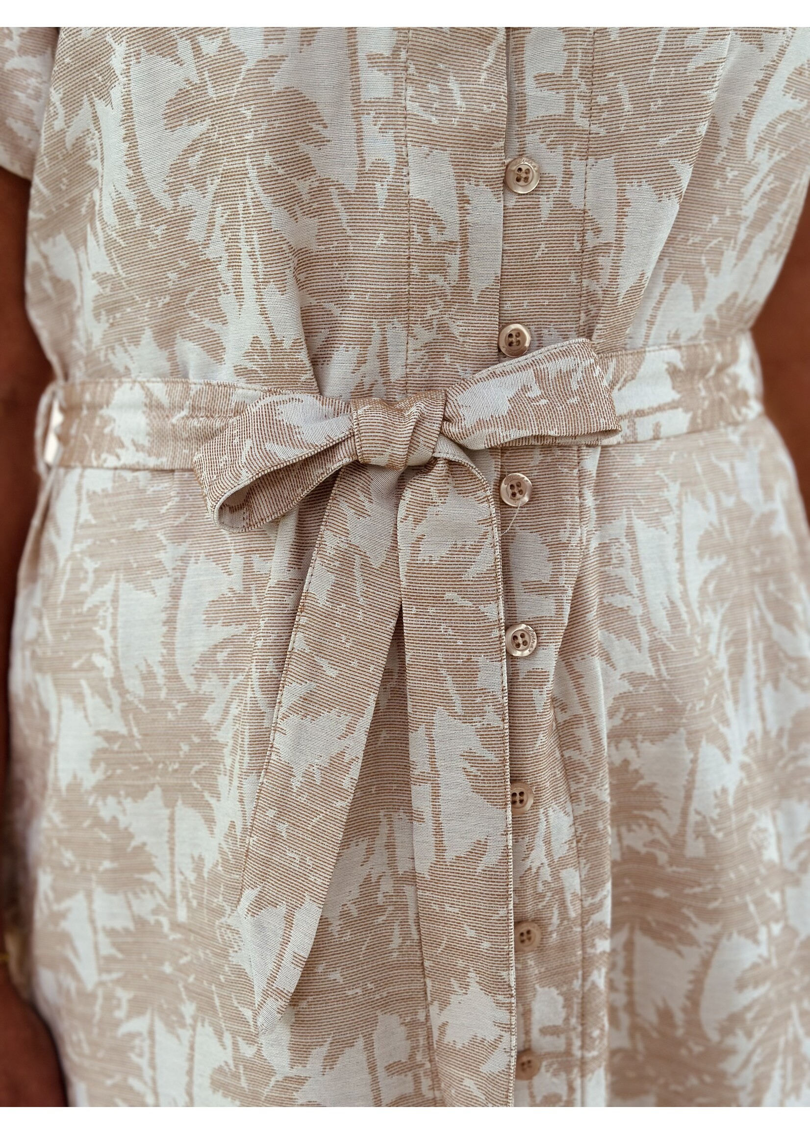 Elvira Elvira Soleo dress beige print