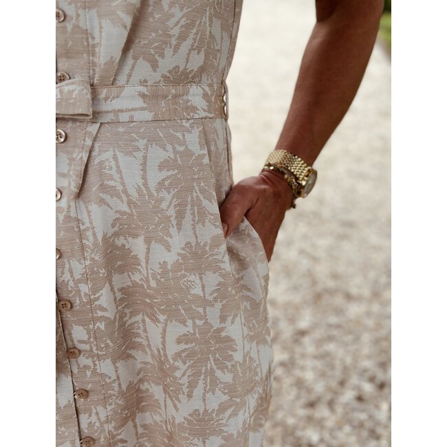 Elvira Elvira Soleo dress beige print