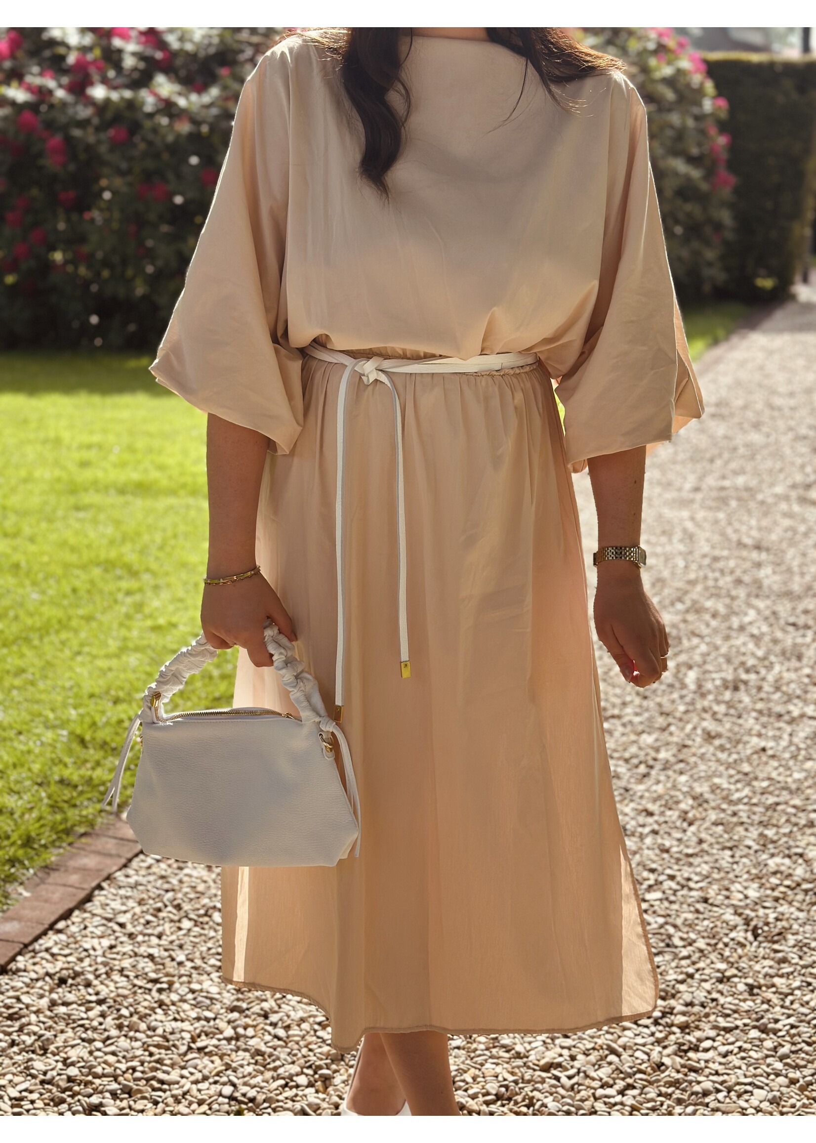 Indya long dress beige One Size