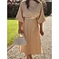 Indya long dress beige One Size