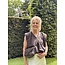 Gerinde top linnen brown One Size