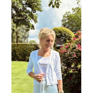 Ze-Ze Ze-Ze Kira cardigan white