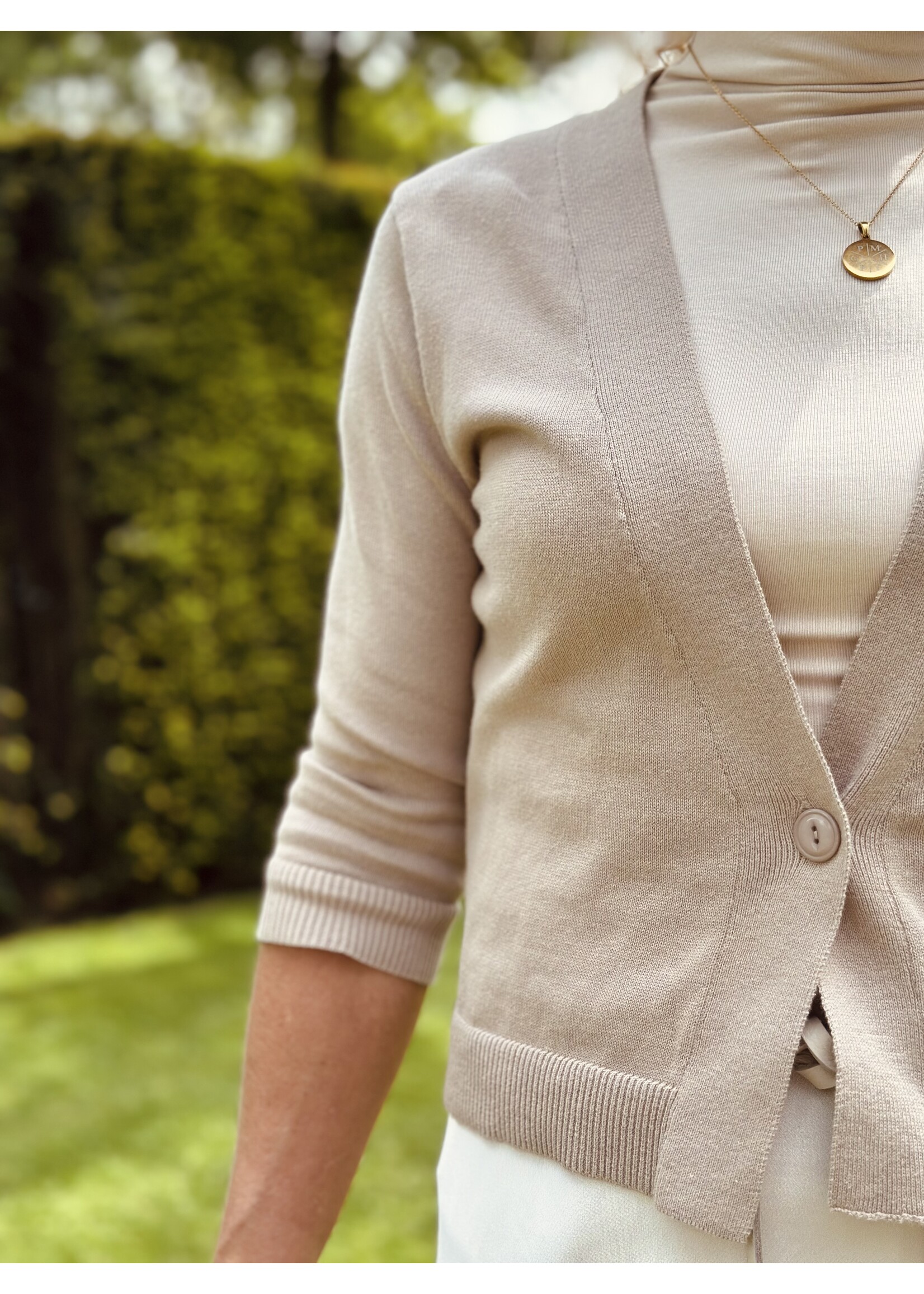 Ze-Ze Ze-Ze Kira cardigan beige