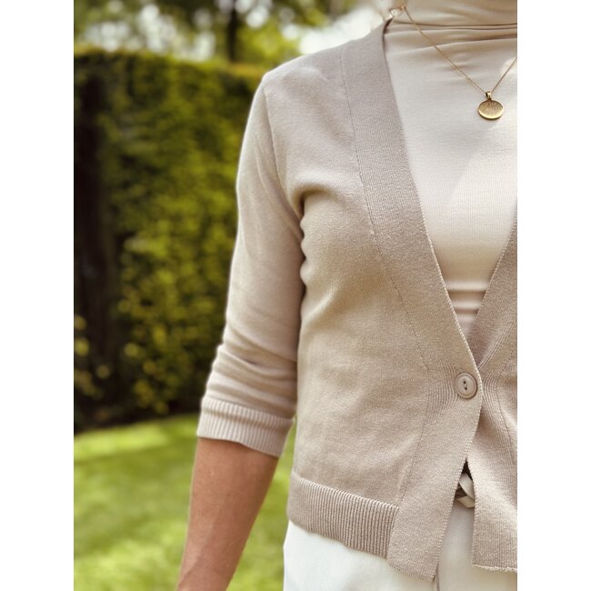 Ze-Ze Ze-Ze Kira cardigan beige