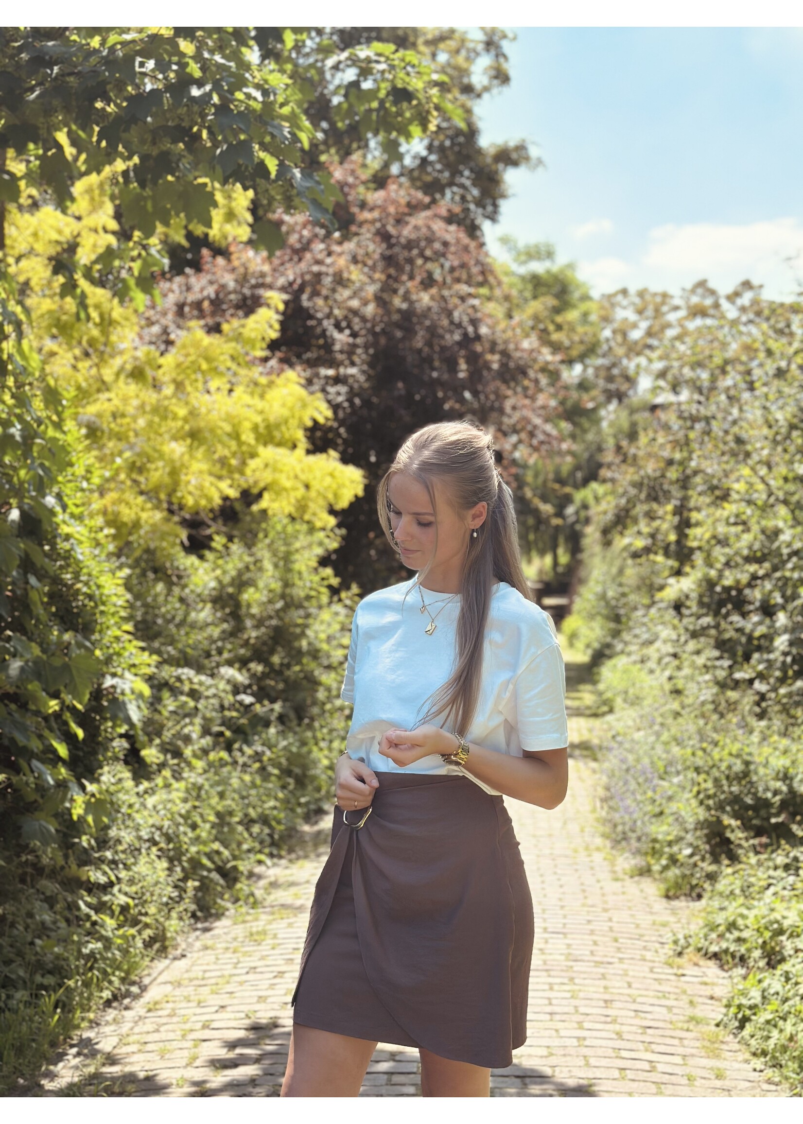 Anita skirt brown