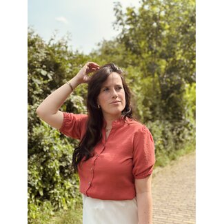 Elvira Elvira Elodi blouse brique