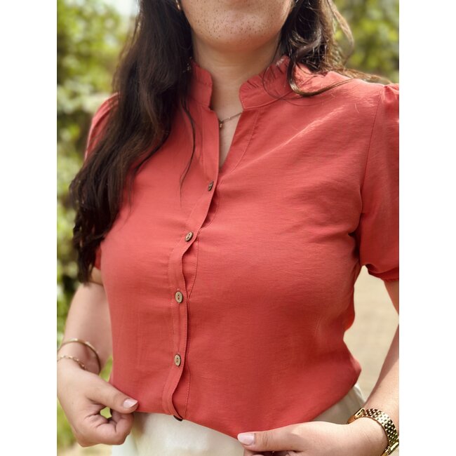Elvira Elvira Elodi blouse brique