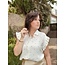 Elvira Elvira Emma blouse offwhite/beige dots
