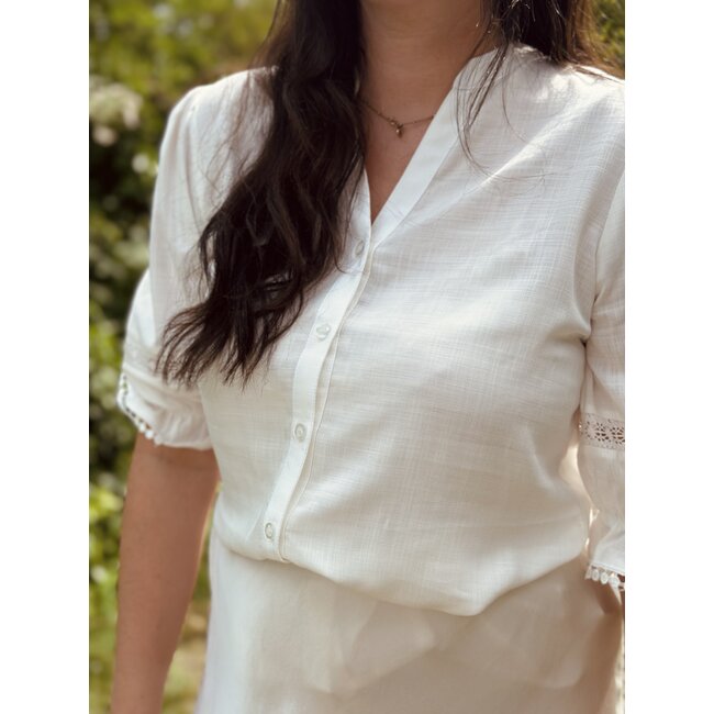 Elvira Elvira Meave blouse offwhite