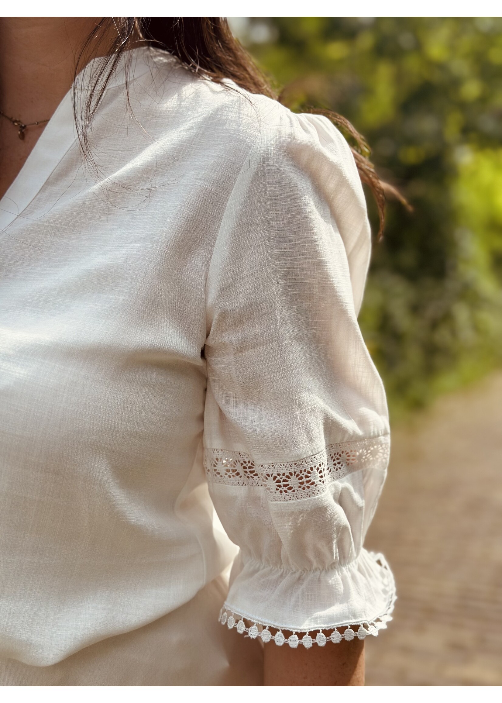 Elvira Elvira Meave blouse offwhite