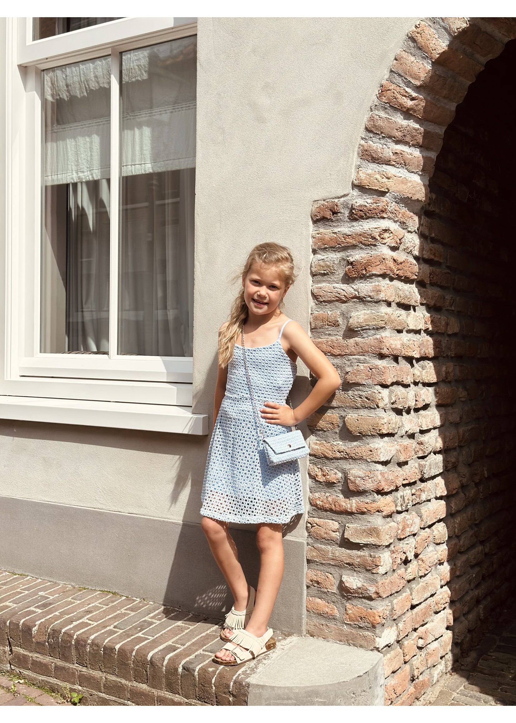 Janna dress light blue