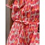 Sabina dress pink/white print