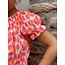 Sabina dress pink/white print