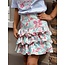 Melanie layered skirt pink/green print