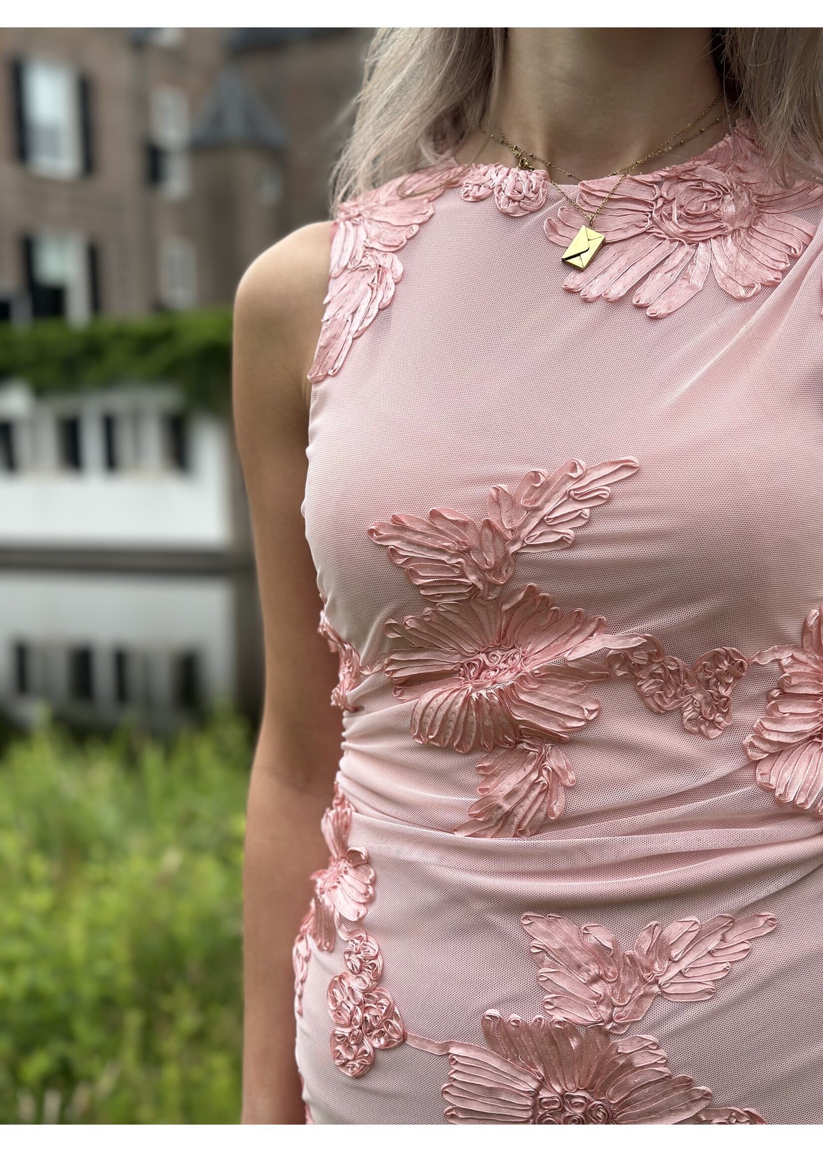Natashja long dress light pink