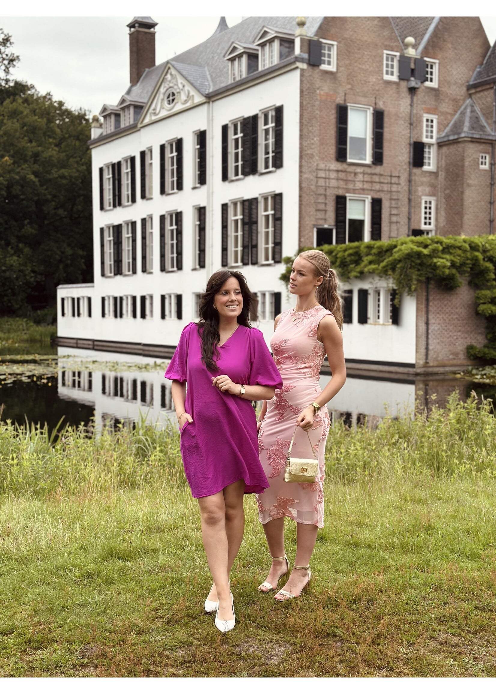 Natashja long dress light pink