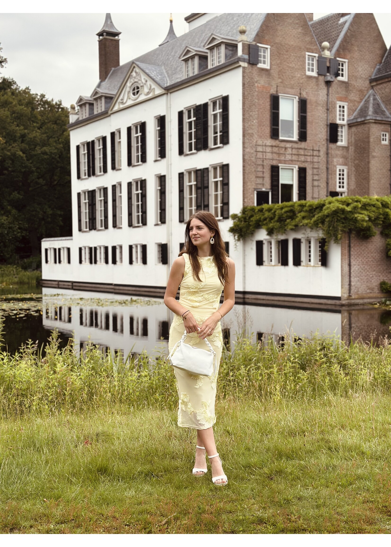 Natashja long dress yellow