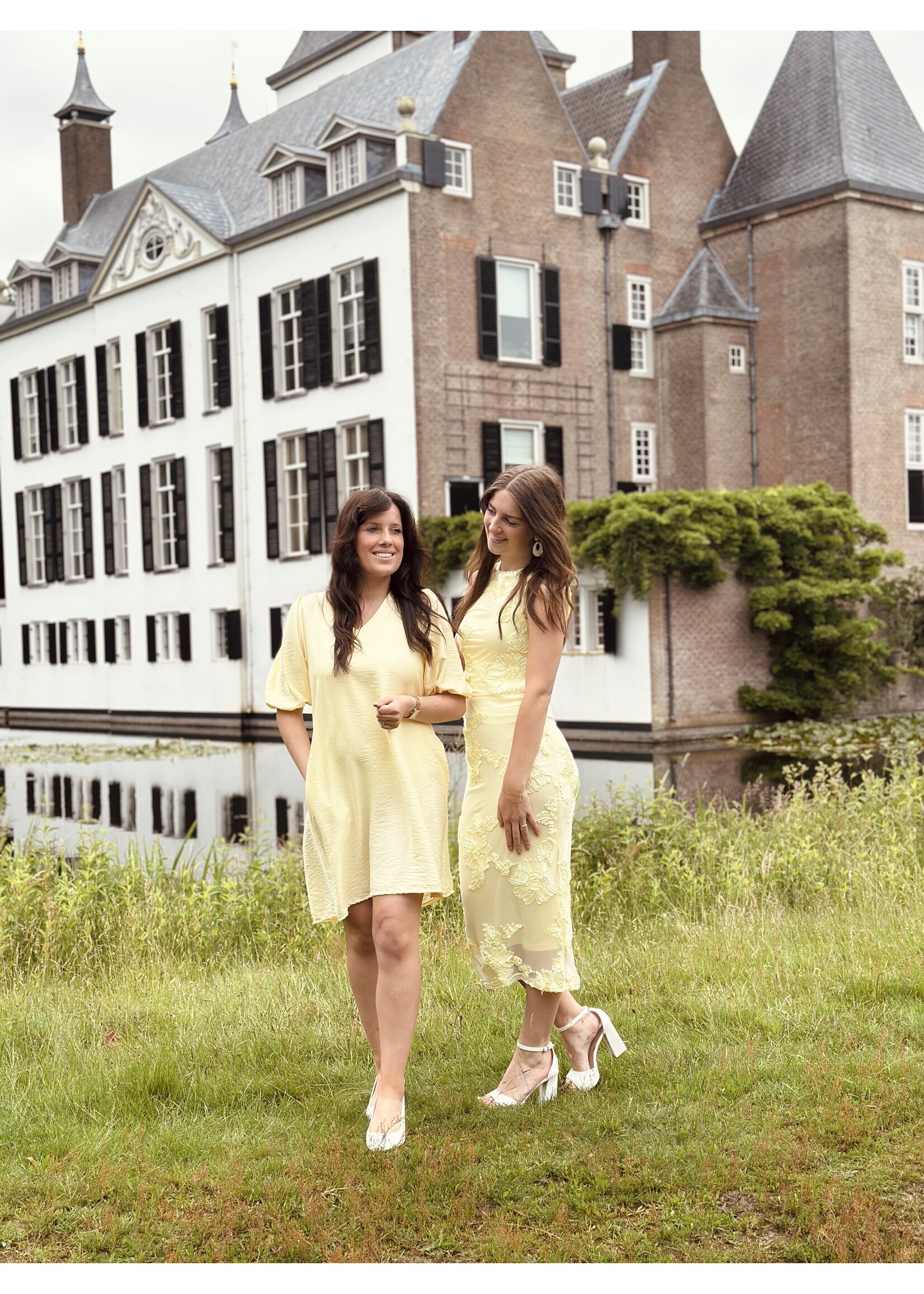 Natashja long dress yellow