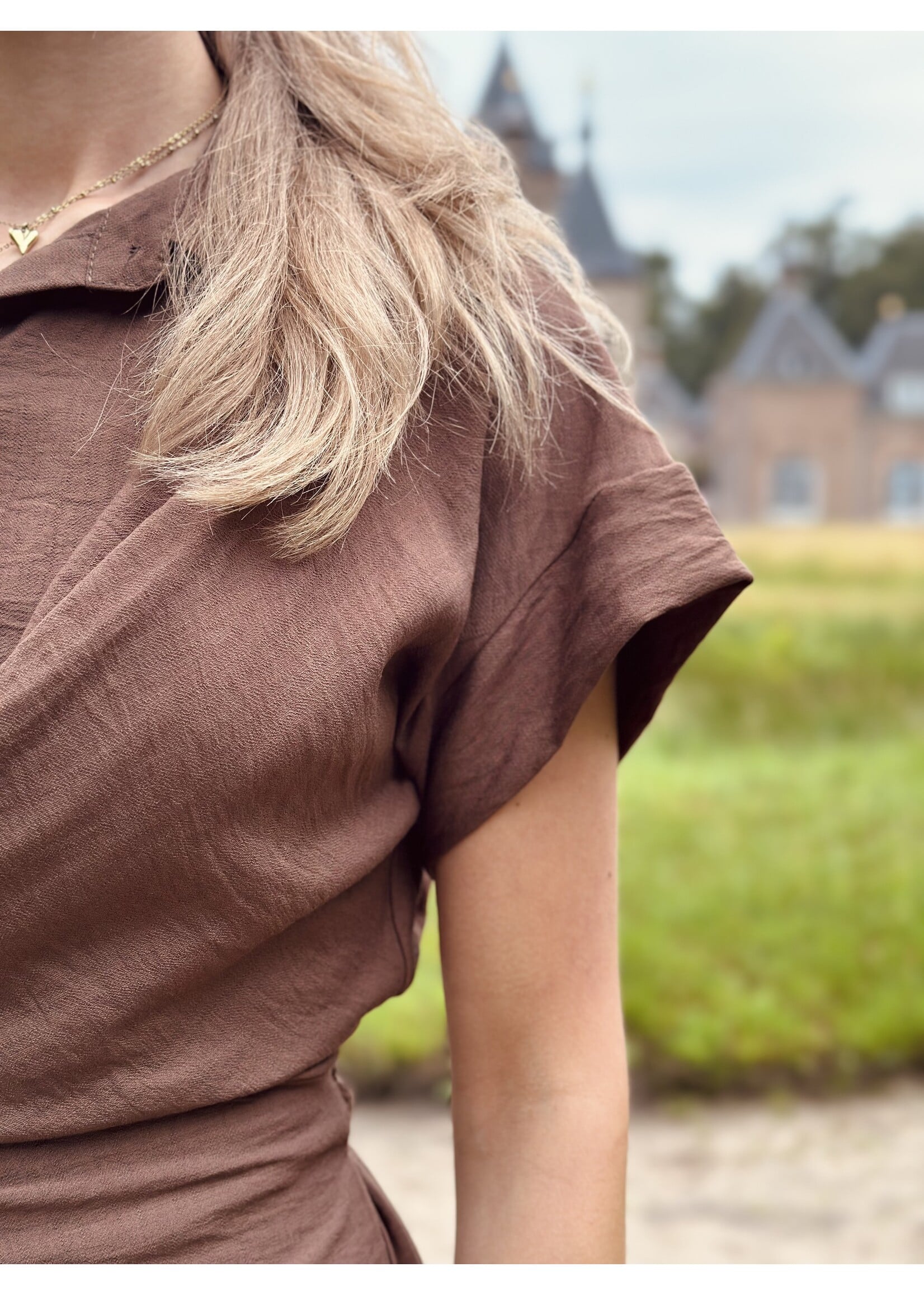 Dorita dress brown